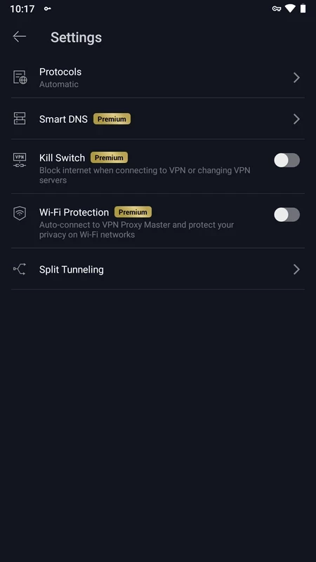 VPN Proxy Master — 스크린샷 5